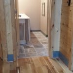 Hickory and Tile Flooring